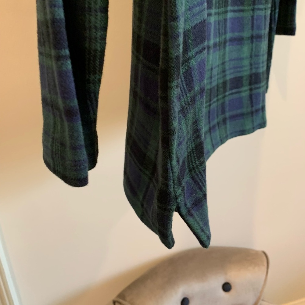 Green Plaid Sweater NWOT 2XP - Picture 3 of 5